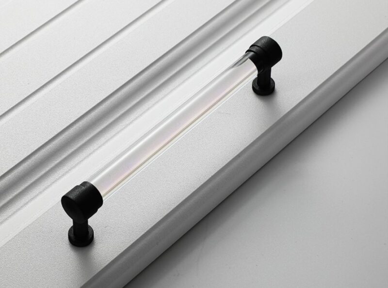 Tay nắm tủ bằng Acrylic trong suốt B0223 4