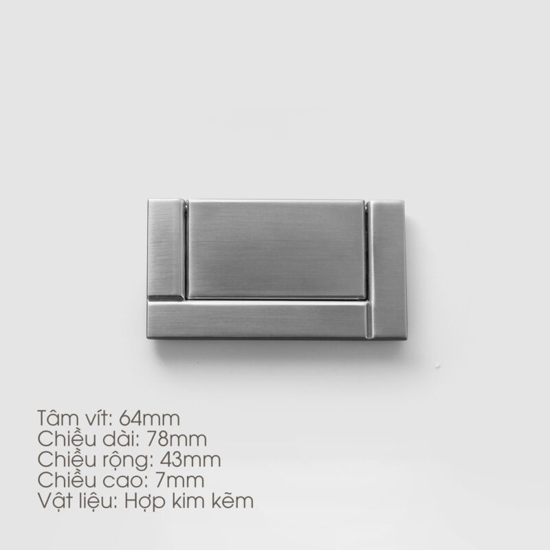 Tay nắm tủ hợp kim chữ nhật hiện đại CHE8023 9