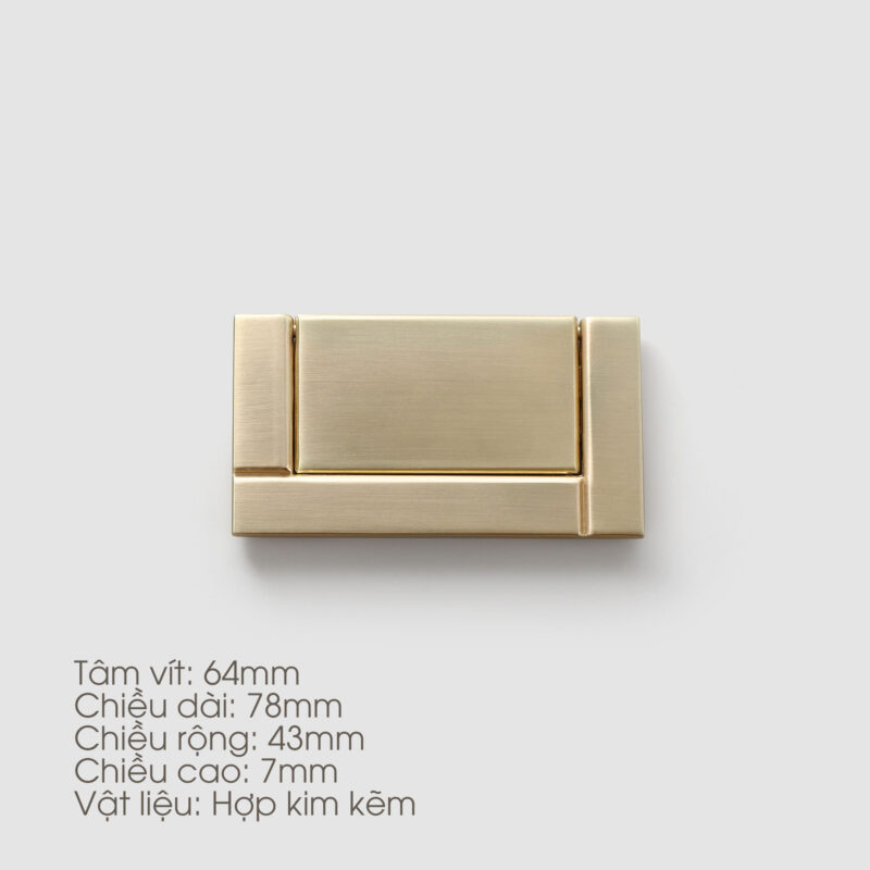 Tay nắm tủ hợp kim chữ nhật hiện đại CHE8023 4
