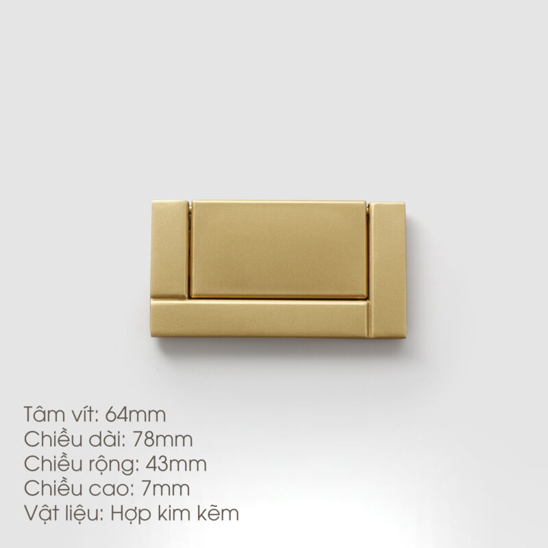 Tay nắm tủ hợp kim chữ nhật hiện đại CHE8023 6