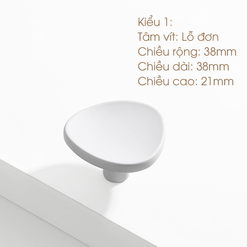 Tay nắm tủ hợp kim nhiều màu đáng yêu SHE716 13