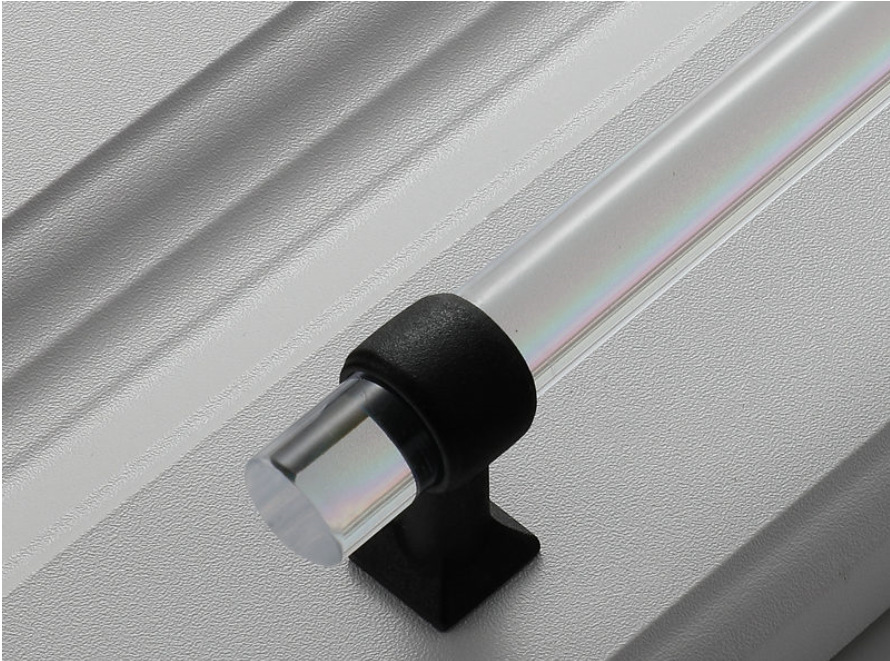 Tay nắm tủ trong suốt chân hợp kim kẽm B1273 16