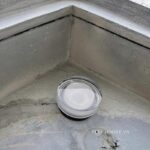 Đèn ốp tường hình tròn trang trí sân vườn biệt thự KE0029