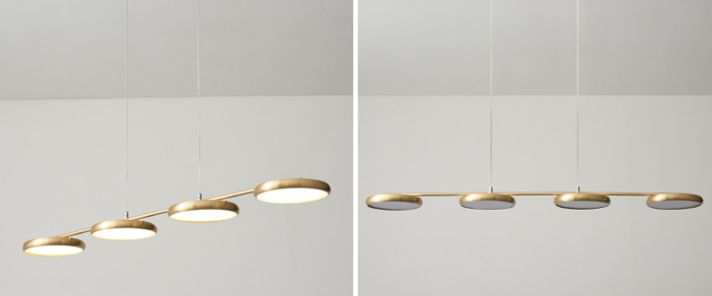Đèn thả bàn ăn đồng thau Minimalist cao cấp JTY8562 7