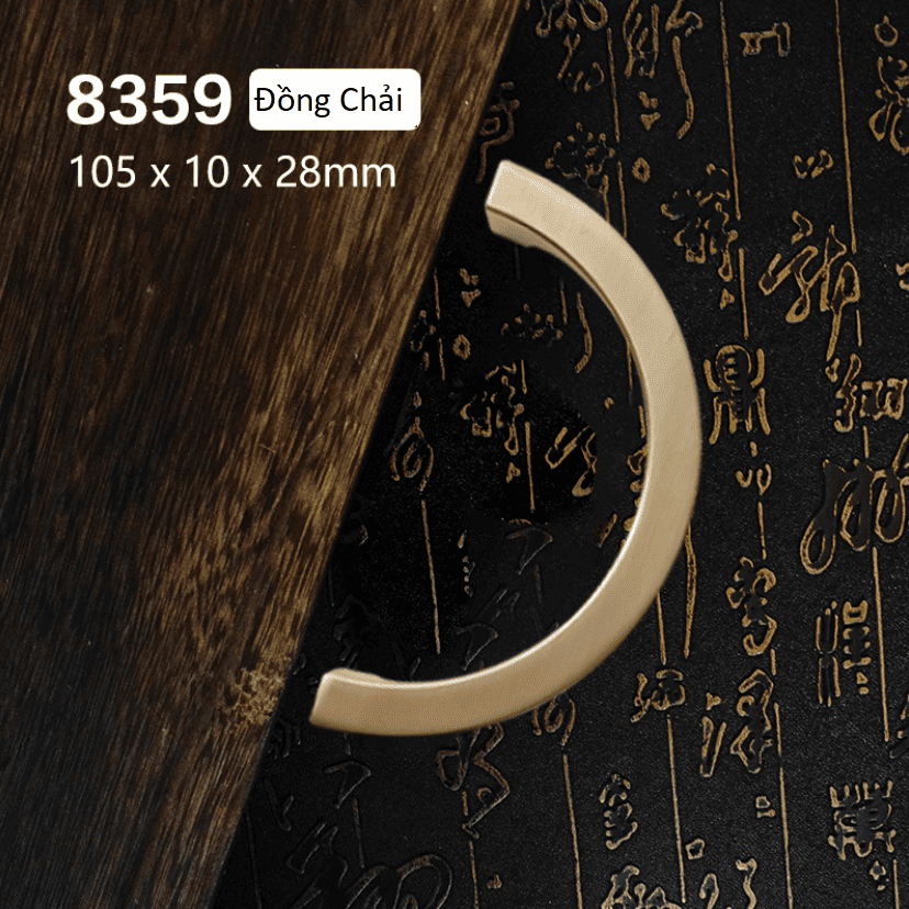 Bộ tay nắm cánh tủ ngăn kéo tủ cổ điển PW8371S 8