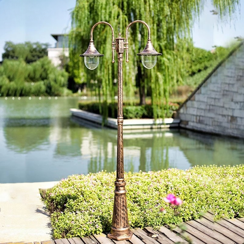 Cột đèn công viên chống nước phong cách Gothic MX0712 8
