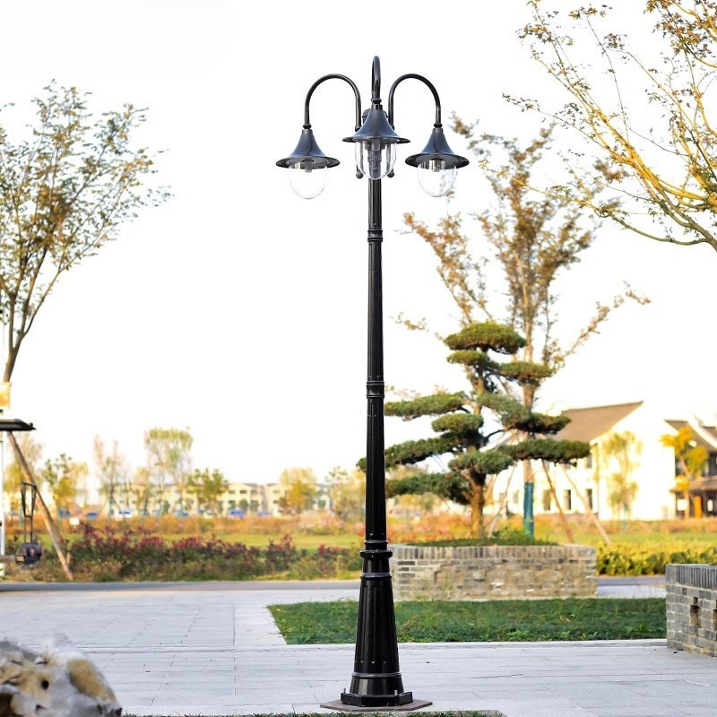 Cột đèn công viên chống nước phong cách Gothic MX0712 10