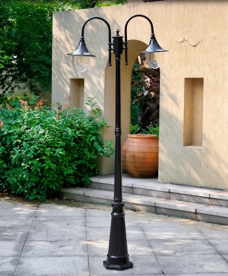 Cột đèn công viên chống nước phong cách Gothic MX0712 7