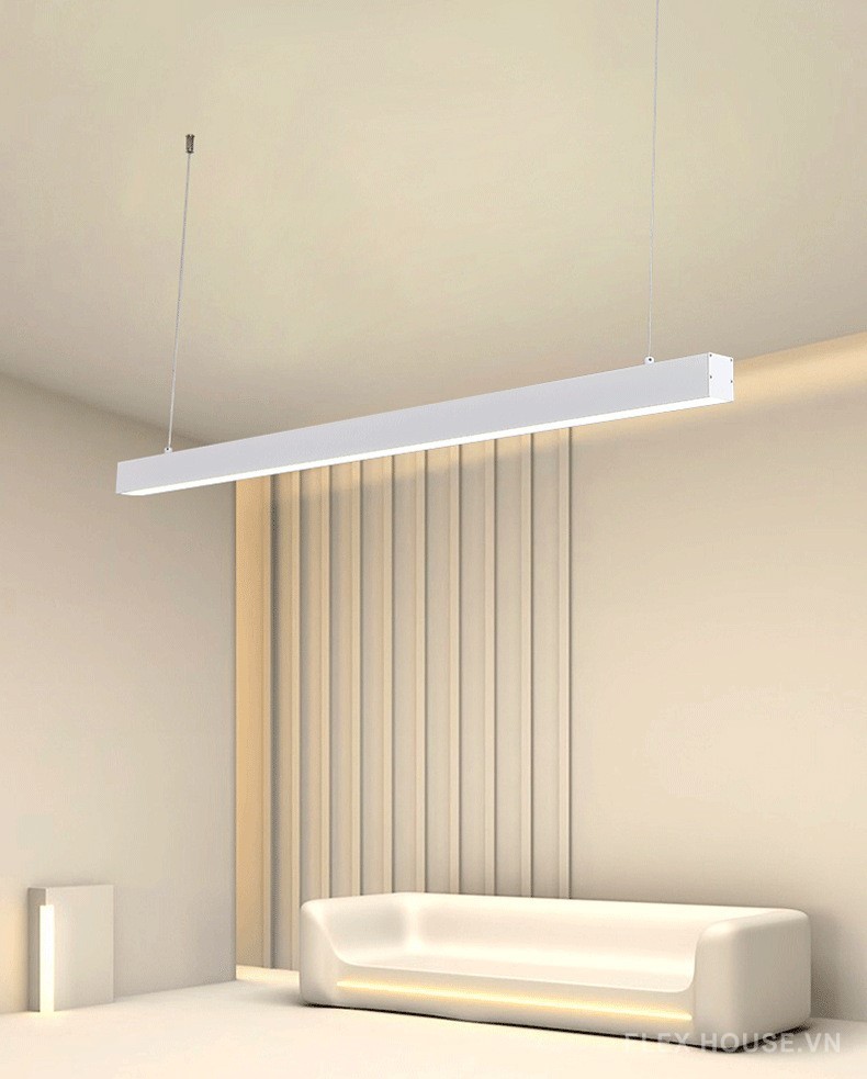Đèn LED thả trần chống chói chao hình thoi DB5070 9