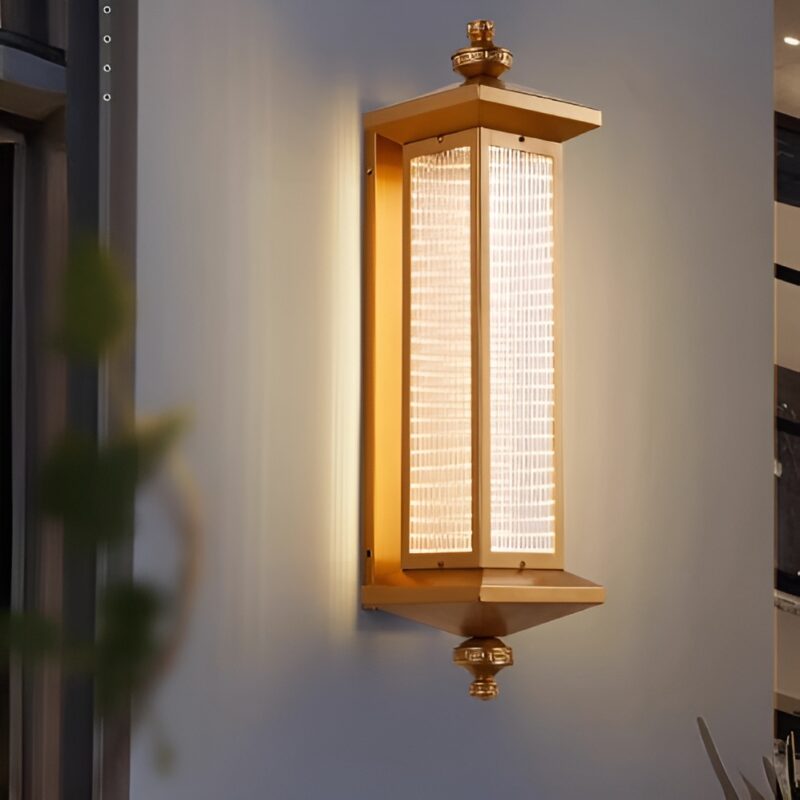 Đèn led gắn tường ngoài trời inox cao cấp MG005 1