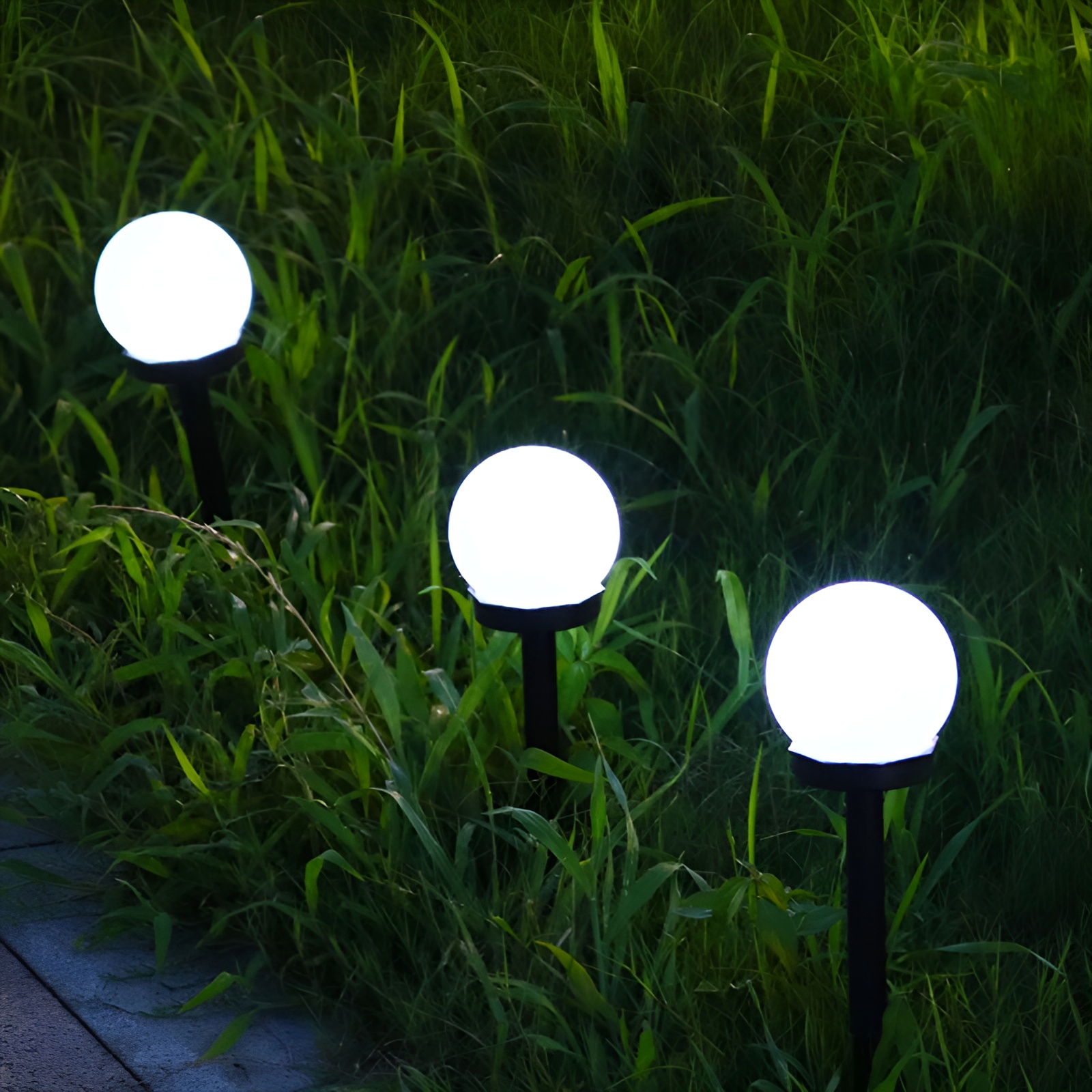 Đèn cắm cỏ hình quả cầu chiếu sáng sân vườn NP8794 7