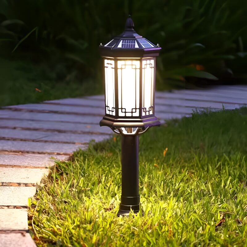 Đèn cột kiểu cổ trang trí quan cảnh sân vườn CP3014 1