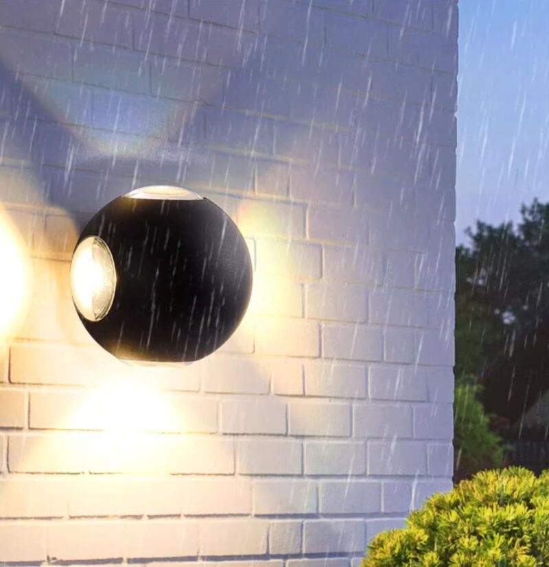 Đèn hắt tường chữ X hình quả bóng A1019 3