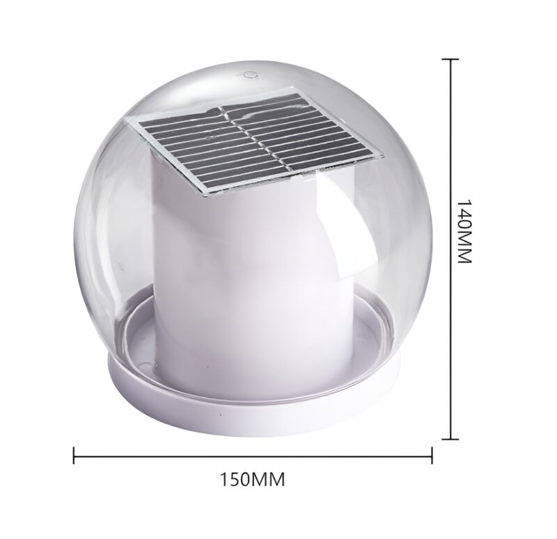 Đèn năng lượng mặt trời hình quả cầu thả nước AL7071 5