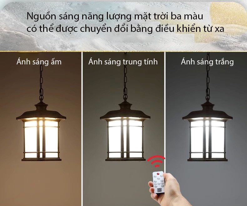 Đèn thả trần chiếu sáng lối đi mái hiên TT4009 15