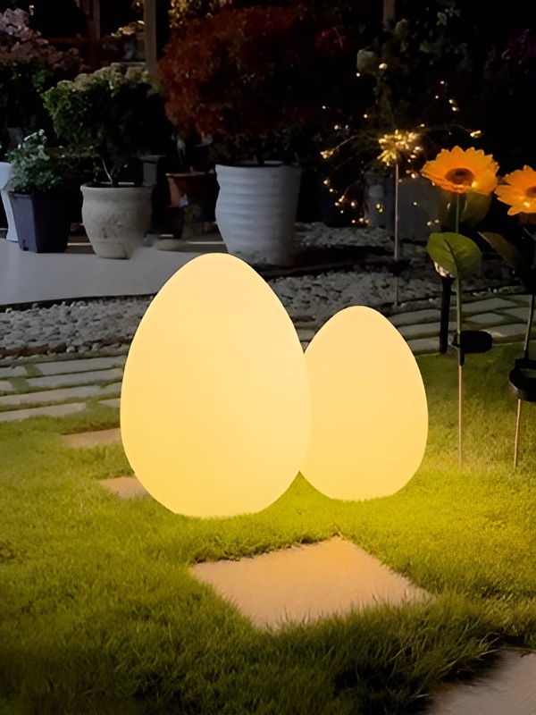Đèn led trang trí cảnh quan hình quả trứng XC019 13