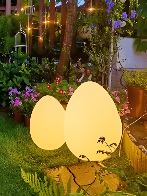 Đèn led trang trí cảnh quan hình quả trứng XC019 14