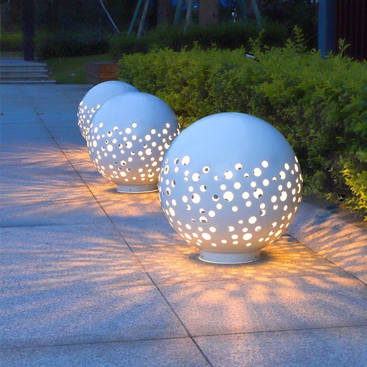 Đèn trang trí sân vườn quả cầu hắt sáng MX0613 8
