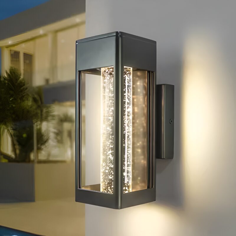 Đèn tường hành lang thủy tinh tối giản hiện đại WD0397 1