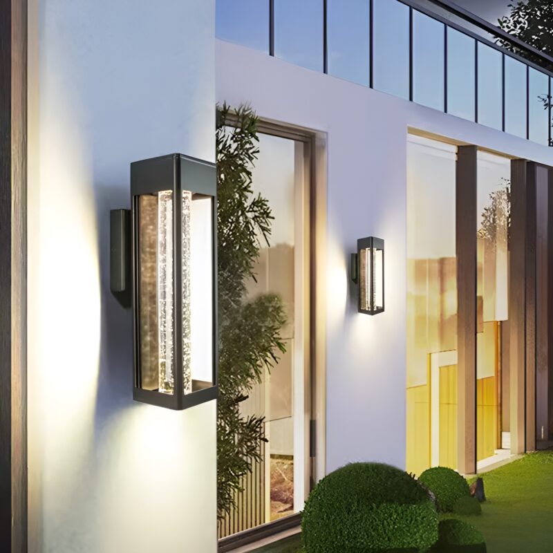 Đèn tường hành lang thủy tinh tối giản hiện đại WD0397 2