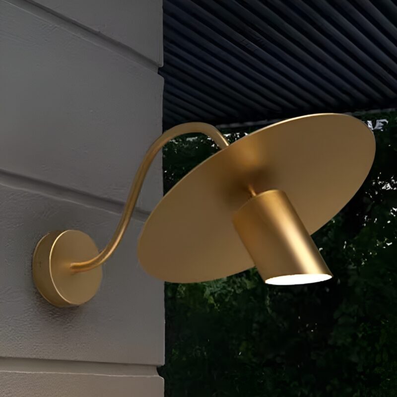 Đèn tường decor ngoại thất hợp kim cao cấp BD6204 2
