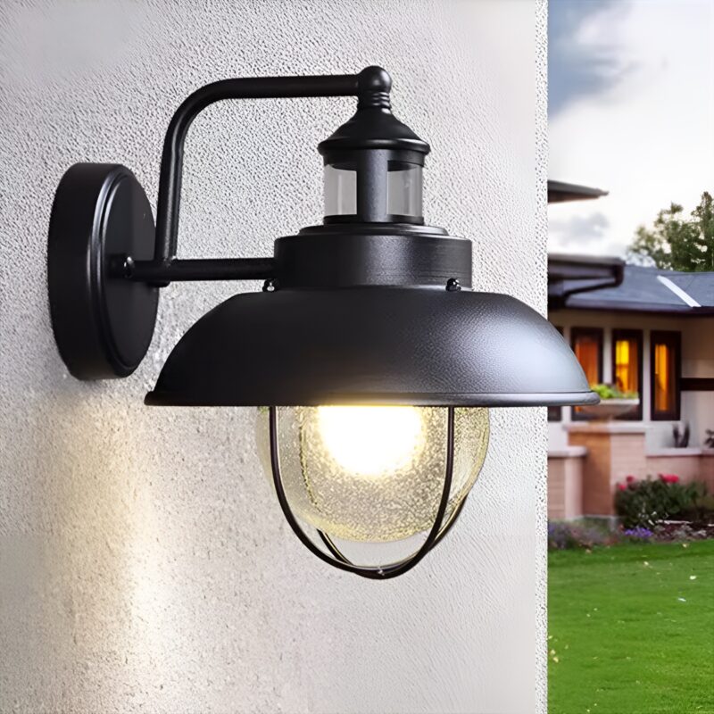 Đèn tường kim loại chiếu sáng ban công sân vườn BO5044 1
