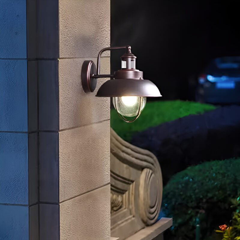 Đèn tường kim loại chiếu sáng ban công sân vườn BO5044 2