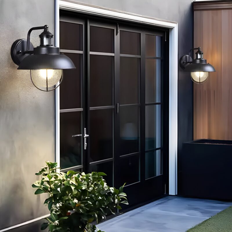 Đèn tường kim loại chiếu sáng ban công sân vườn BO5044 3