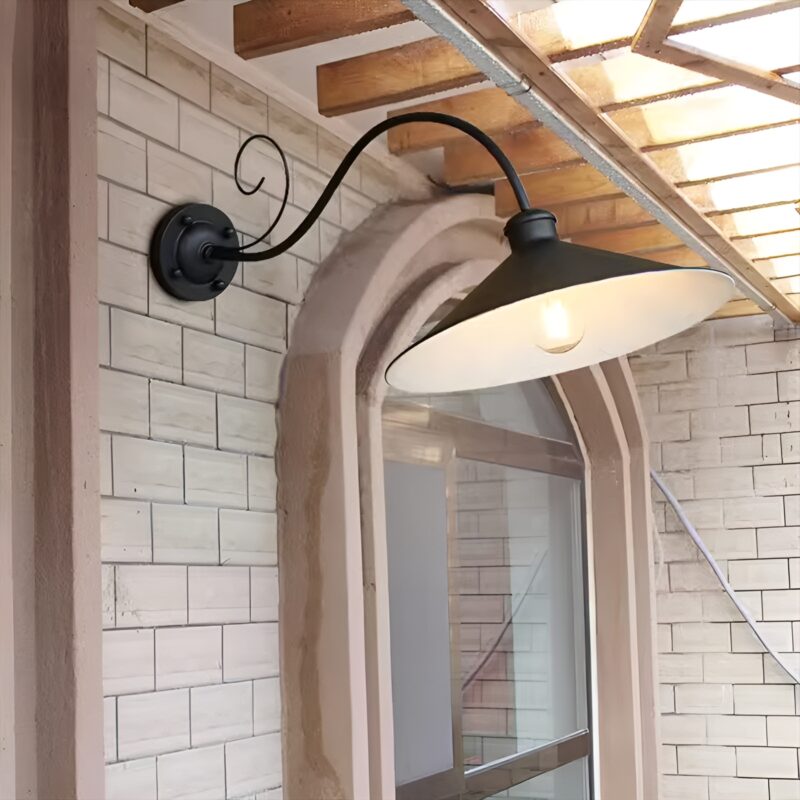 Đèn tường lối đi hình chữ S nghệ thuật BO8147 2