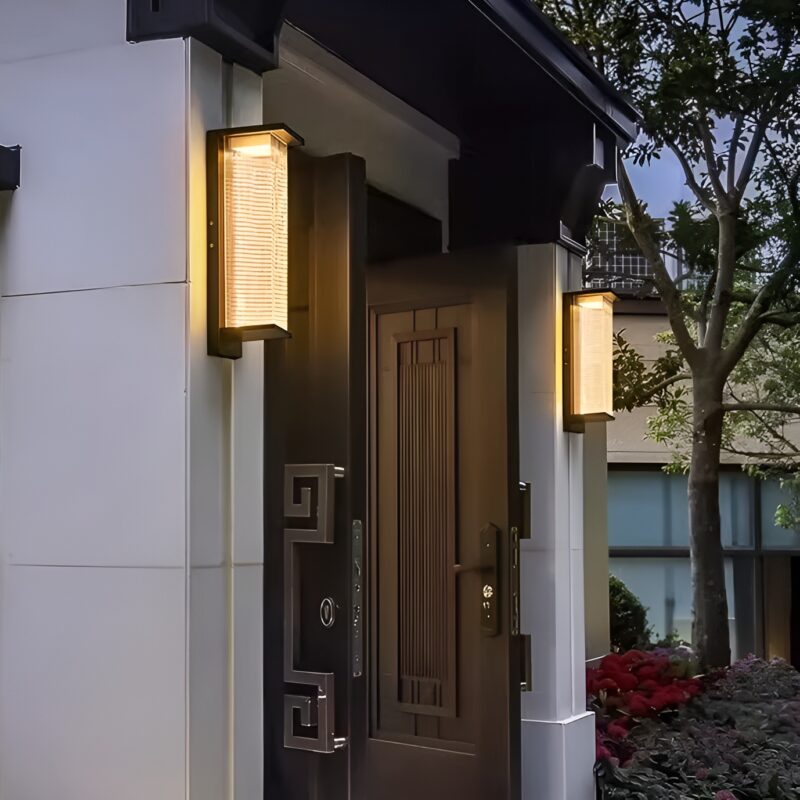 Đèn tường năng lượng mặt trời kiểu Ý YDX526 4