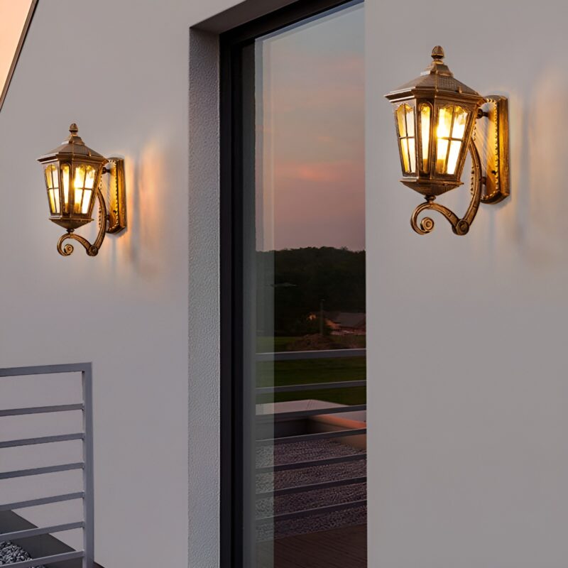 Đèn tường ngoại thất công viên sân vườn TD6515 2
