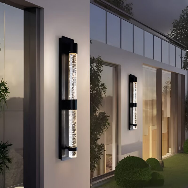 Đèn tường pha lê hiện đại trang trí ngoại thất YG1001 1