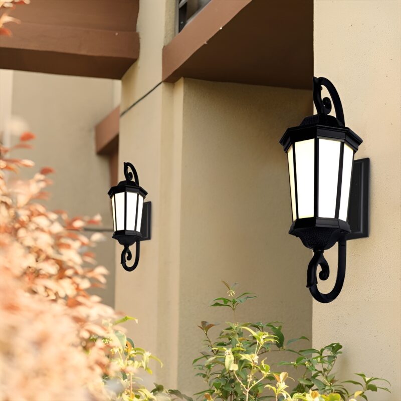 Đèn tường trang trí vườn nghệ thuật Châu Âu GS6769 2