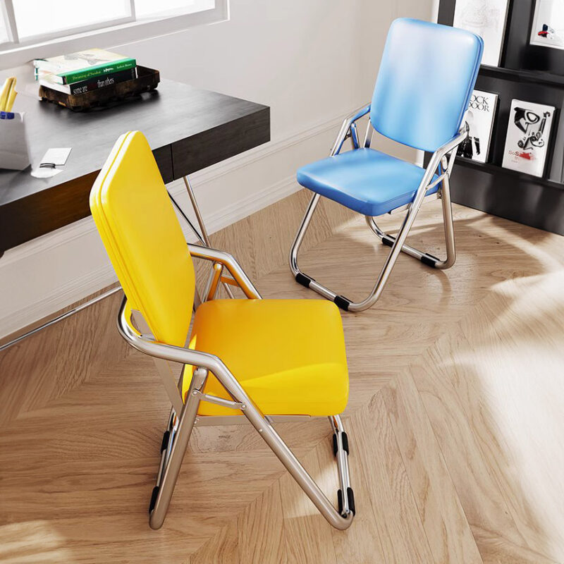 Ghế xếp văn phòng bọc da nhiều màu KY112 3