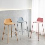 Ghế quầy bar cà phê nhiều màu hiện đại XH8063