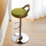Ghế quầy bar chân xoay bọc da hiện đại VM1012