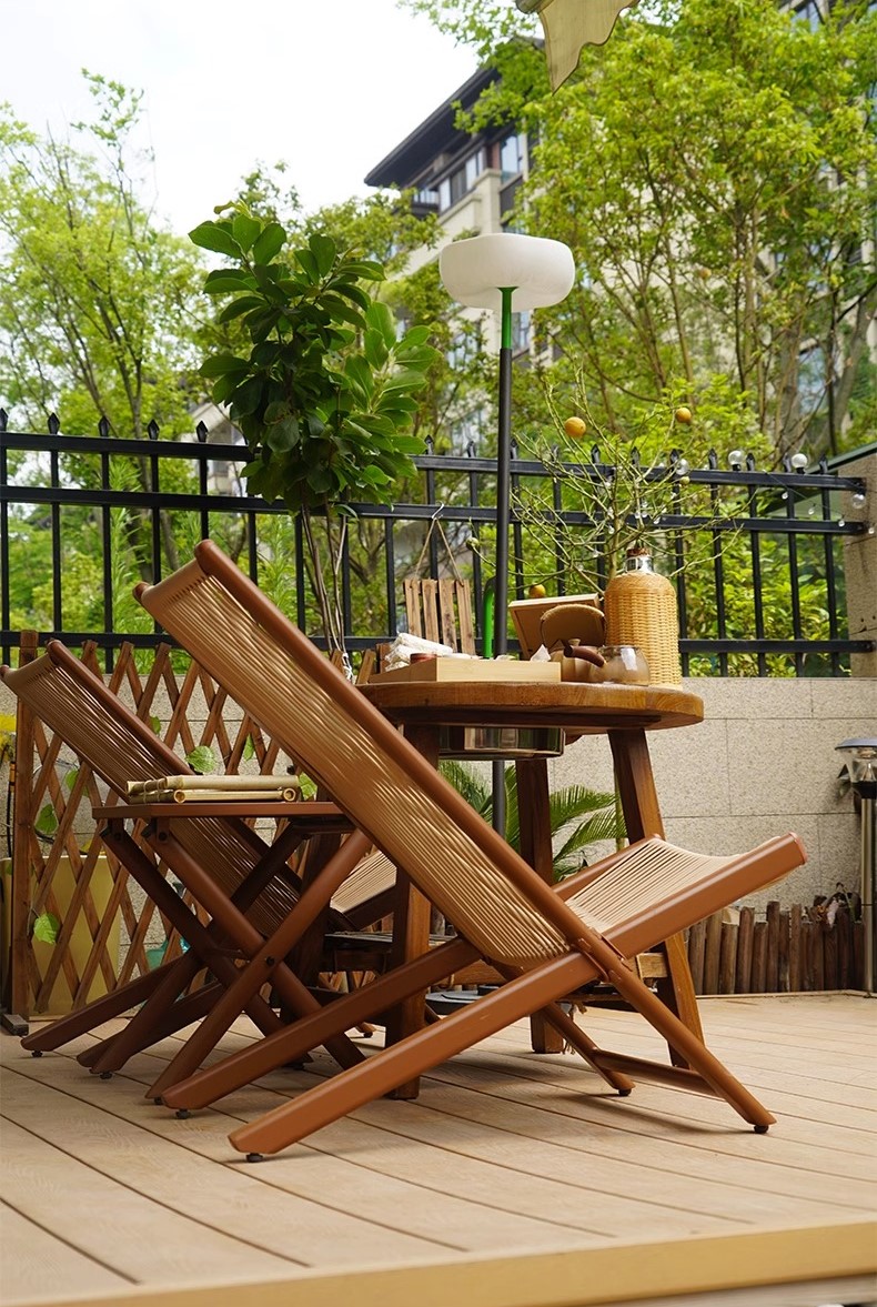 Ghế tựa ban công thư giãn kèm gối tựa lưng MQ7196 9