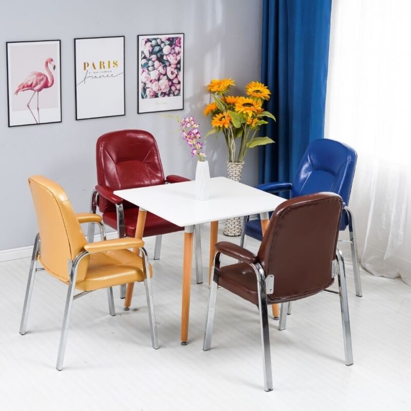 Ghế văn phòng hội nghị tựa lưng có tay vịn AL9834 2