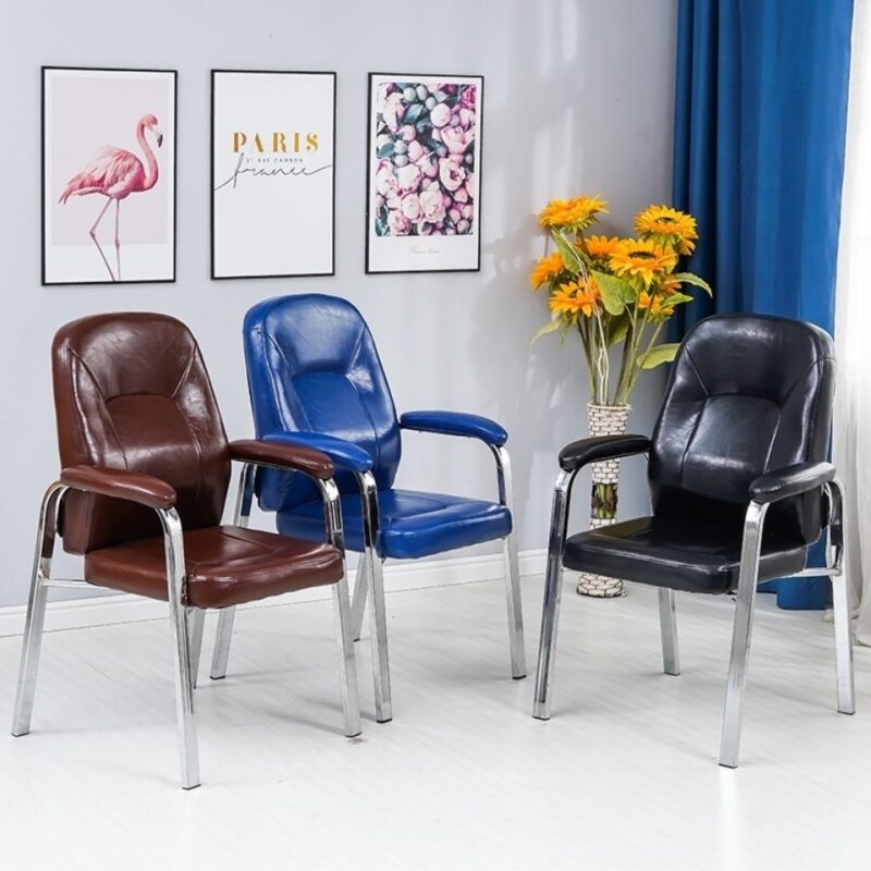 Ghế văn phòng hội nghị tựa lưng có tay vịn AL9834 3