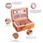 Hộp bảo quản cigar bằng gỗ tuyết tùng kiểu Nhật CGL865 (1)