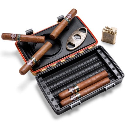Hộp đựng cigar 5 điếu đa năng CLG4680