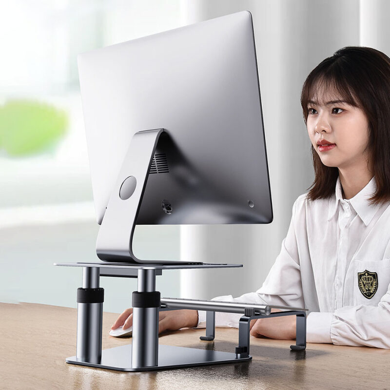 Kệ nâng màn hình hợp kim nhôm đa năng SAN035 3