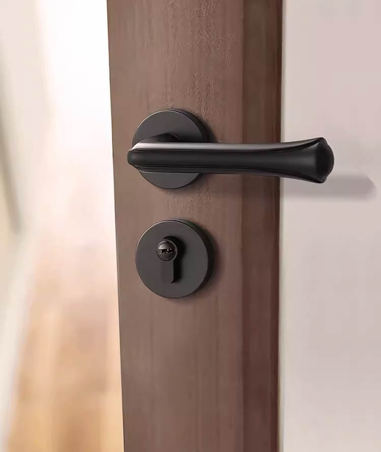 Khóa cửa phòng tay gạt hợp kim kẽm cao cấp GA7301 10