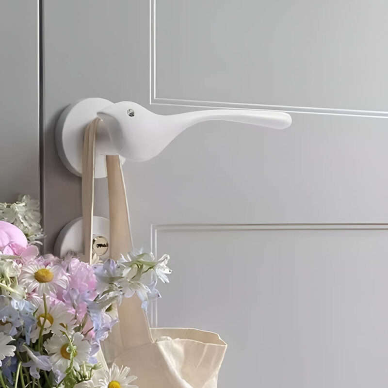 Khóa tay gạt hợp kim hình chú chim trắng SD6733 2