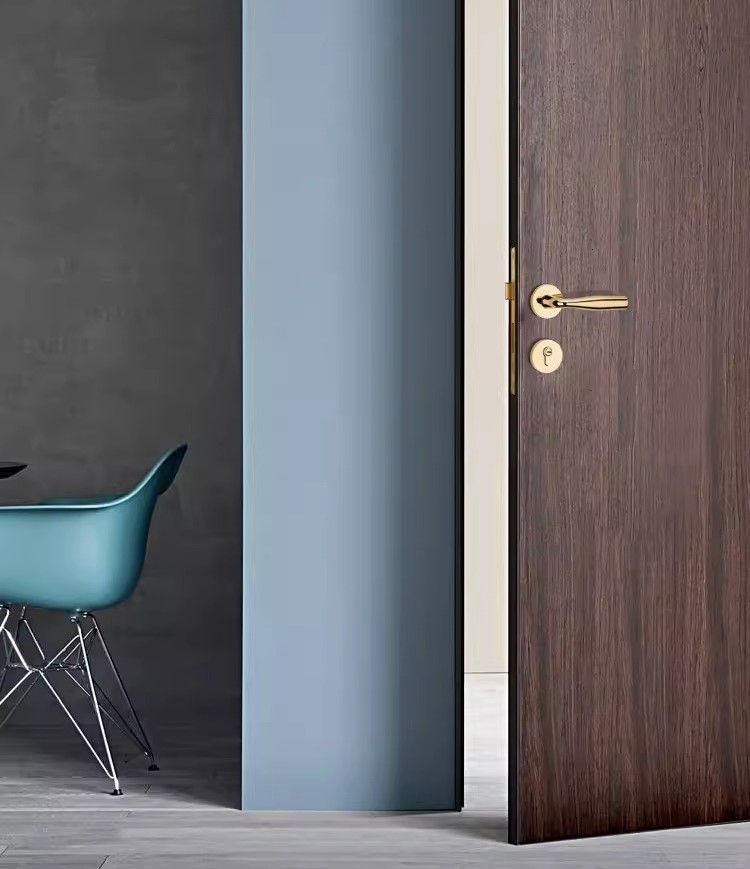 Khóa cửa tay gạt hợp kim kẽm hiện đại Bắc Âu KB5988 11
