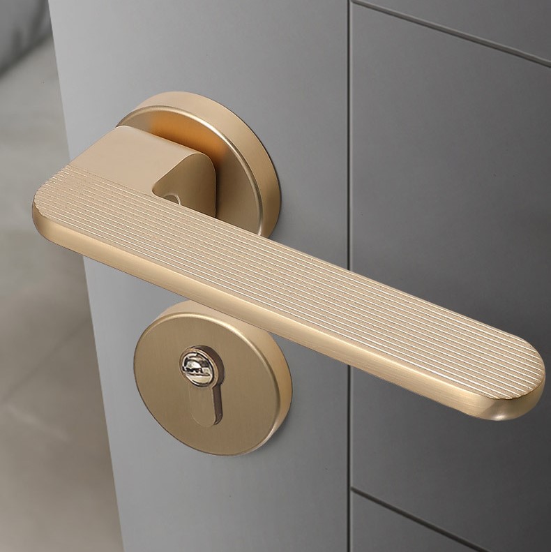 Khóa cửa tay gạt hợp kim kẽm hiện đại sang trọng YJ7220 8