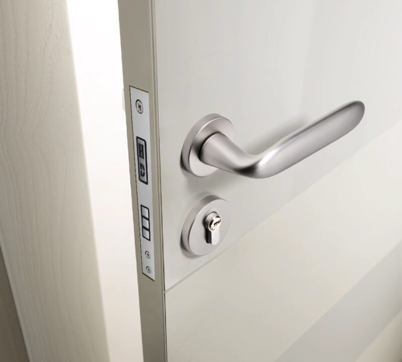 Khóa cửa tay gạt hợp kim nhôm cao cấp MLQ97 2