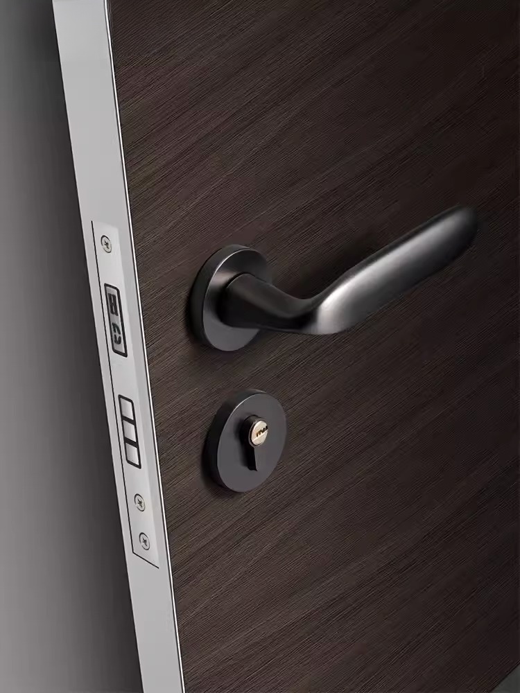 Khóa cửa từ phòng ngủ hợp kim nhôm MLQ96 13
