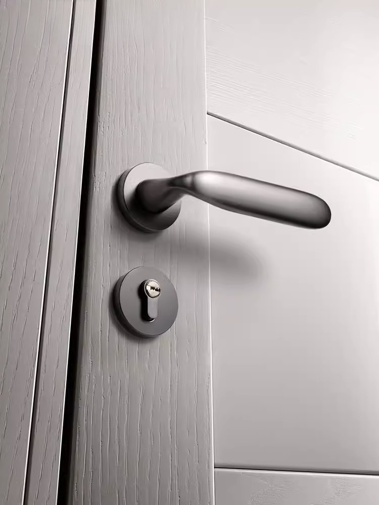 Khóa cửa từ phòng ngủ hợp kim nhôm MLQ96 10