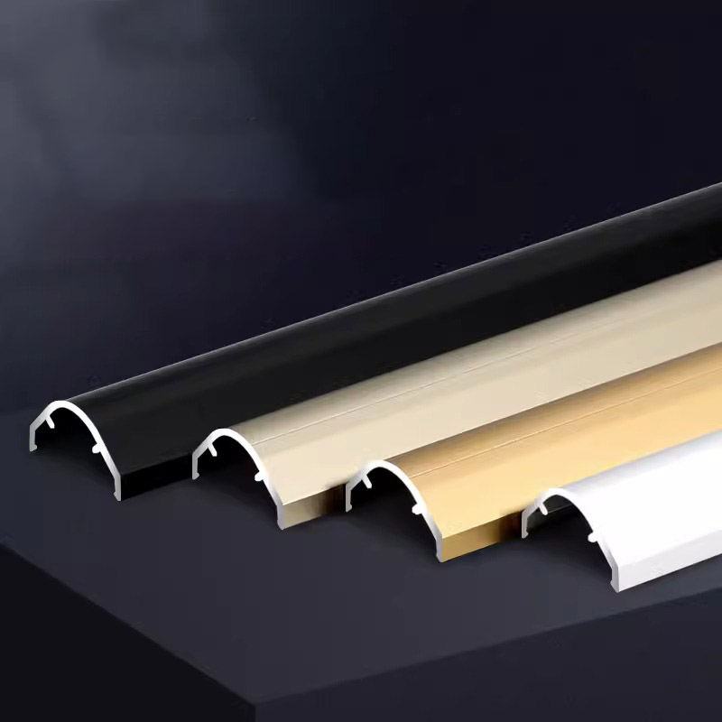 Nẹp góc bo cạnh tường trang trí bằng nhôm YN6658 4